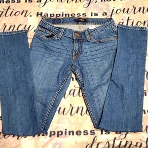 Levi's 524 womans blue jeans. Size 5 Long